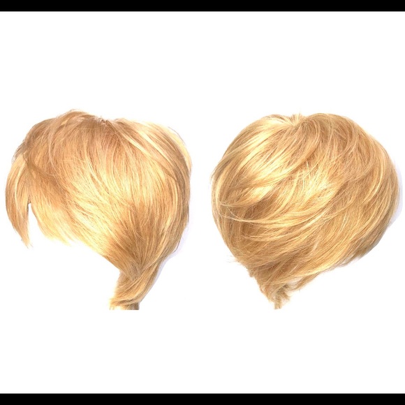 BLONDE SHORT LAYERED WIG - Picture 10 of 11
